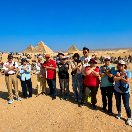 Tourists exploring the Great Pyramids of Giza with a local guide Guided tour of the Giza Pyramids and the Great Sphinx in Egypt Visitors walking through the Giza Pyramids archaeological site The Great Pyramid of Khufu during a guided Giza Pyramids tour Travelers enjoying a private Giza Pyramids sightseeing tour Panoramic view of the Giza Pyramids under a clear blue sky Camel ride with the Giza Pyramids in the background The Great Sphinx and Giza Pyramids on a private Cairo tour Family visiting the Giza Pyramids on a guided day tour Sunrise over the Giza Pyramids during a private Egypt tour Tour guide explaining the history of the Giza Pyramids Entrance to the Giza Pyramids archaeological complex in Cairo Travelers taking photos at the Great Pyramid of Giza Scenic view of the Giza Pyramids and the surrounding desert All-inclusive Giza Pyramids tour with panoramic pyramid views Close-up view of the Great Pyramid of Khufu in Giza, Egypt Private tour at the Giza Pyramids with the Great Sphinx Visitors exploring the ancient wonders of the Giza Plateau Best Giza Pyramids tour experience in Cairo, Egypt Iconic Giza Pyramids landmark during a guided Egypt tour These alt texts are descriptive, accessible, and naturally include high-value SEO keywords such as Giza Pyramids, Great Sphinx, Cairo, Egypt, private tour, and guided tour.