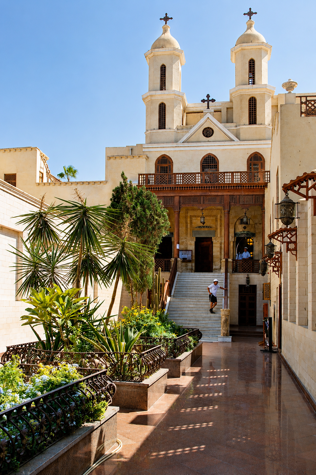 Explore Old Cairo, Egypt with My Cairo Trips. Discover Coptic Cairo, Hanging Church, Abu Serga Church, Coptic Museum, Babylon Fortress, Ben Ezra Synagogue, and more.