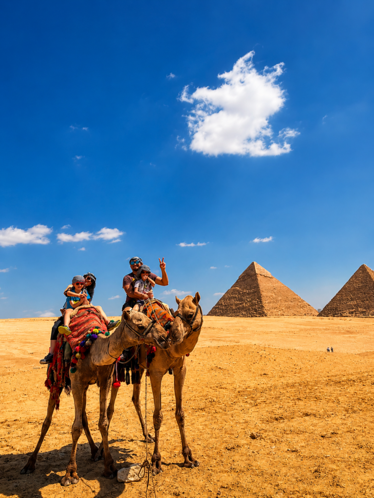 Private Sunrise Giza Pyramids Tour with Breakfast & Camel Ride