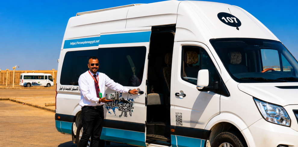 Private Transfer from Cairo International Airport to Alexandria with professional driver and comfortable air-conditioned vehicle.
