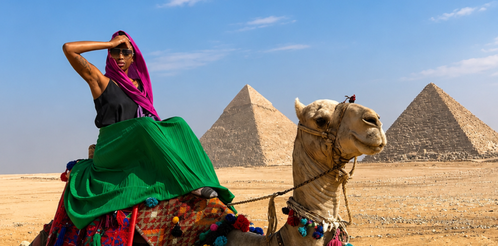 Cairo in One Day Tour featuring the Giza Pyramids, Great Sphinx, Grand Egyptian Museum, Old Cairo, Hanging Church, and Khan El Khalili Bazaar with a private Egyptologist guide.